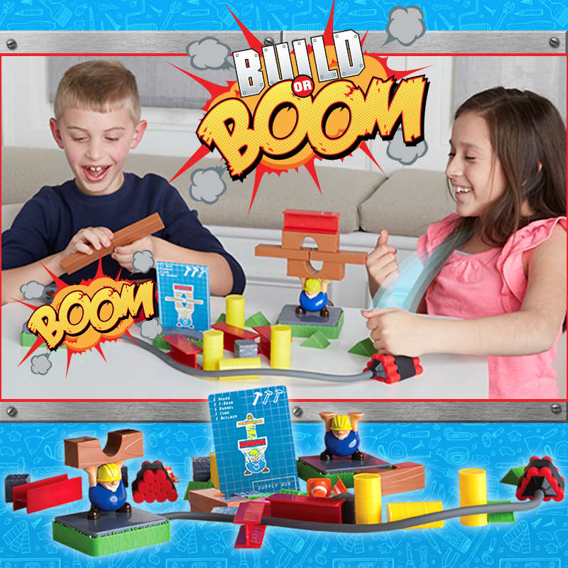 Goliath® Games Releases New Build Or Boom™ Game